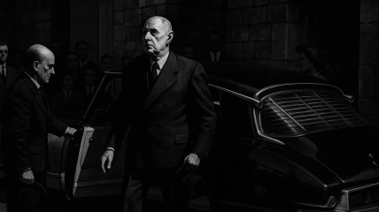 Генерал и его верный Citroën DS 19 после покушения