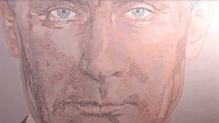 Художница создала портрет кремлевского диктатора