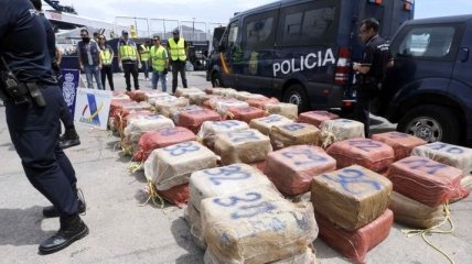 Испанская полиция разоблачила контрабанду 3.8т кокаина