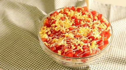 Салат "Красный бриллиант"