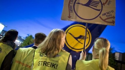Забастовка компании "Люфтганза" пройдет 4 сентября