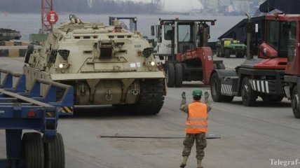 В Литву прибыла американская военная техника