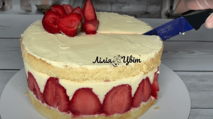 Такой тортик – классика летнего десерта