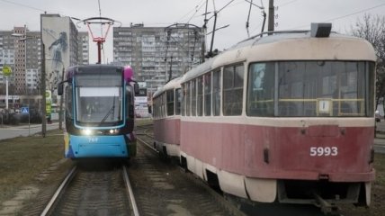 В Киеве на выходные закрывается движение скоростного трамвая
