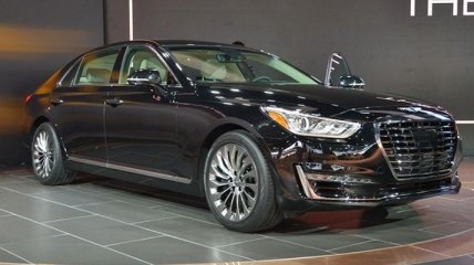 Genesis презентовал на автошоу в Детройте роскошный седан Genesis G90