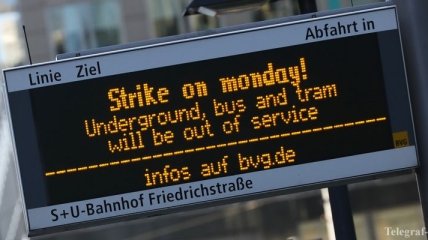 Пробки и задержки в движении: общественный транспорт в Берлине остановился