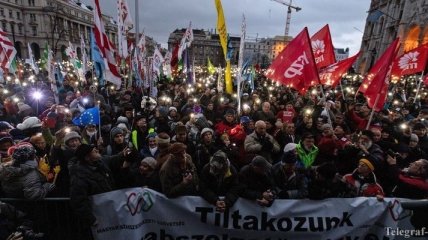 Профсоюзы Венгрии готовят крупнейшие антиправительственные протесты