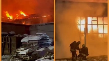 Пожежі в Обухові та Москві
