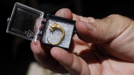 Ученые обнаружили золотую серьгу, которой около 2200 лет 