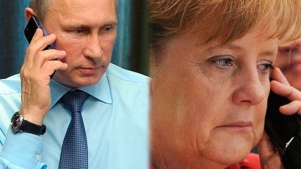 Кремль рассказал о беседе Путина с Меркель