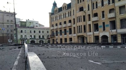 Пострадал исторический центр Харькова