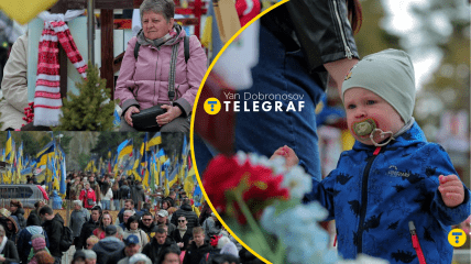 Українці навідують могили своїх рідних та друзів