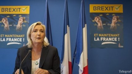 Ле Пен обещает референдум о выходе Франции из ЕС в случае избрания президентом