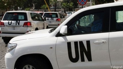 В Сирии совершено нападение на машину следственной группы ООН