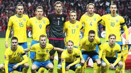 Стала известна заявка сборной Швеции на Евро-2016