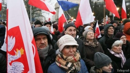Протесты оппозиции в Польше: Туск поблагодарил борцов за европейские стандарты
