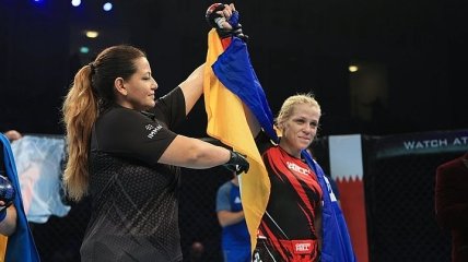 Украинка Самчик - чемпионка мира по ММА