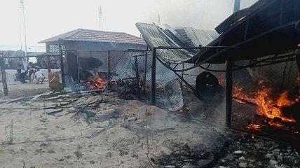 В Николаевской области в курортной зоне случился пожар