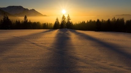 Зимнее солнцестояние – самая длинная ночь и самый короткий день в году
