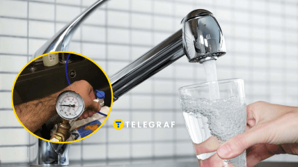 Тиск води може бути перевищений вдвічі