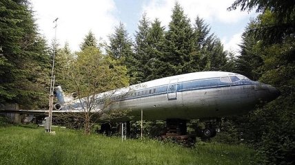 Пенсионер из Орегона построил себе дом из самолета Boeing 727 (Фото)