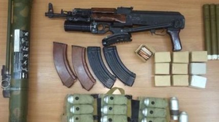 На Харьковщине СБУ изъяла оружие террористов