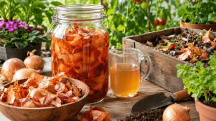 Настой из луковой шелухи