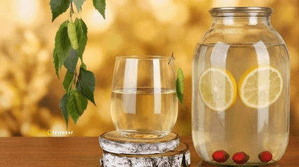 Березовий сік з лимоном