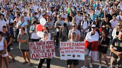 Протесты в Беларуси: власти отрицают информацию о гибели пяти демонстрантов