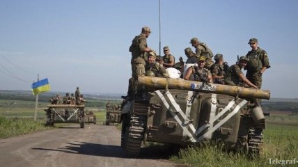 Пресс-центр АТО: Боевики 90 раз обстреляли позиции военных