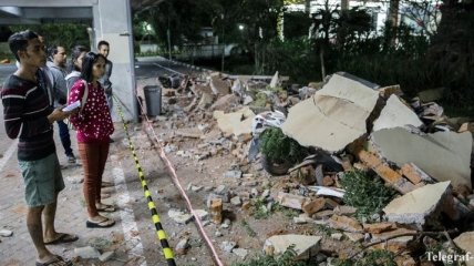 Землетрясение и цунами в Индонезии 