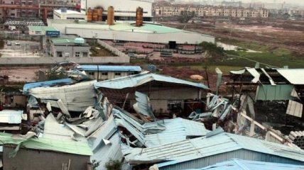 Тысячи домов были разрушены в Китае, 838 тысяч человек пострадали
