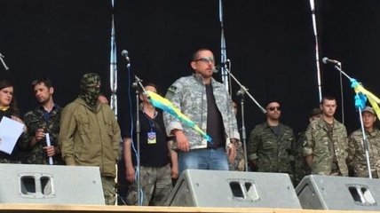 Бойцы "Донбасса" озвучили свои требования под стенами АП