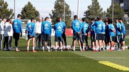 Зидан провел первую тренировку в Реале после своего возвращения