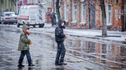 С четверга в Киеве ожидается снег и дождь