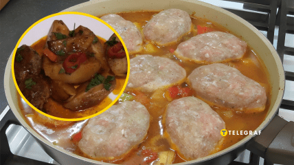 Котлети з овочевим рагу