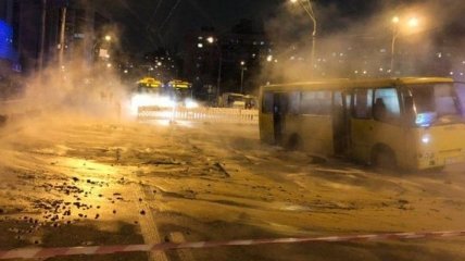 Прорыв трубы в Киеве: полиция уточнила число пострадавших