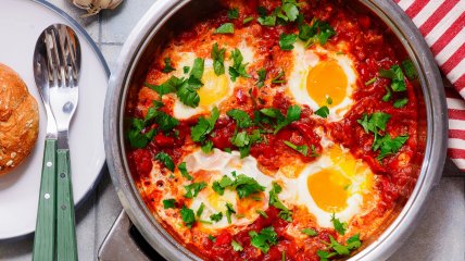 Шакшука с овощами