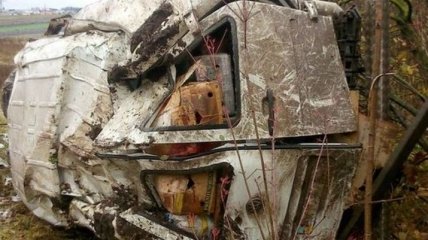 ДТП в Тернопольской области: автобус слетел в кювет