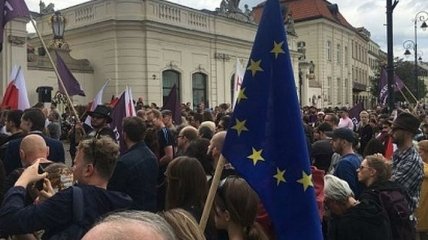В Варшаве протестуют против судебной реформы