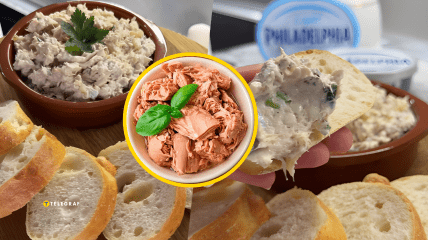Закуска из тунца и крем-сыра