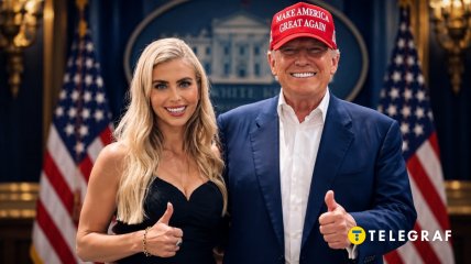 Дональд Трамп и Кэти Захария