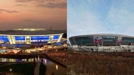 Как изменилась "Донбасс Арена" после прихода "русского мира" в Донецк: в сети сравнили фото