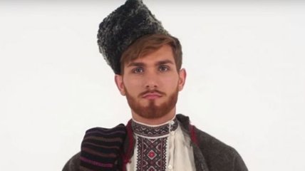 Как одевались украинские мужчины в древности (Видео)
