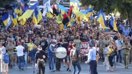 В Одессе прошел марш "Свободу политзаключенным"