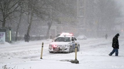 В США в результате снежной бури погибли 12 человек