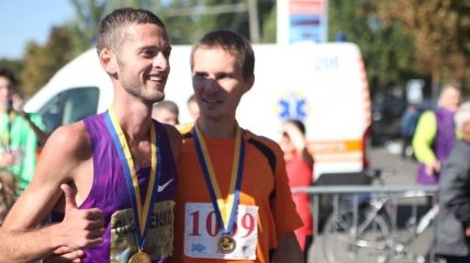 Украинец стал лучшим европейцем на марафоне в Китае