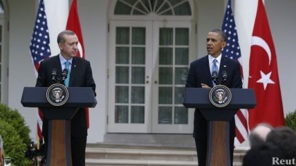 Обама: США и Турция согласны с тем, что Асад должен уйти  