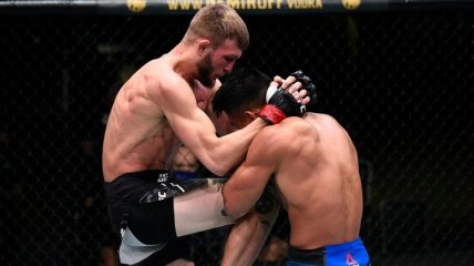 Боец UFC оседлал соперника, а затем нокаутировал его (видео)