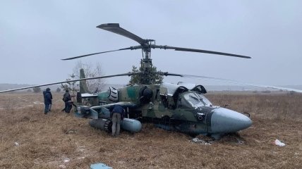 Ка-52 один из наиболее часто "сажаемых" вертолетов